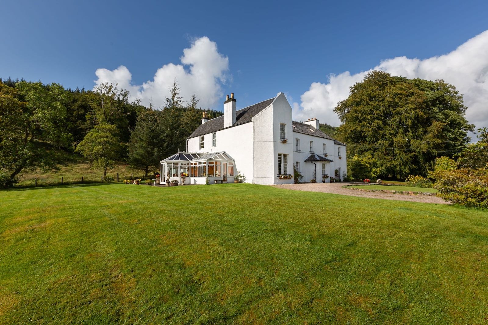 Killean Farmhouse from the garden.
