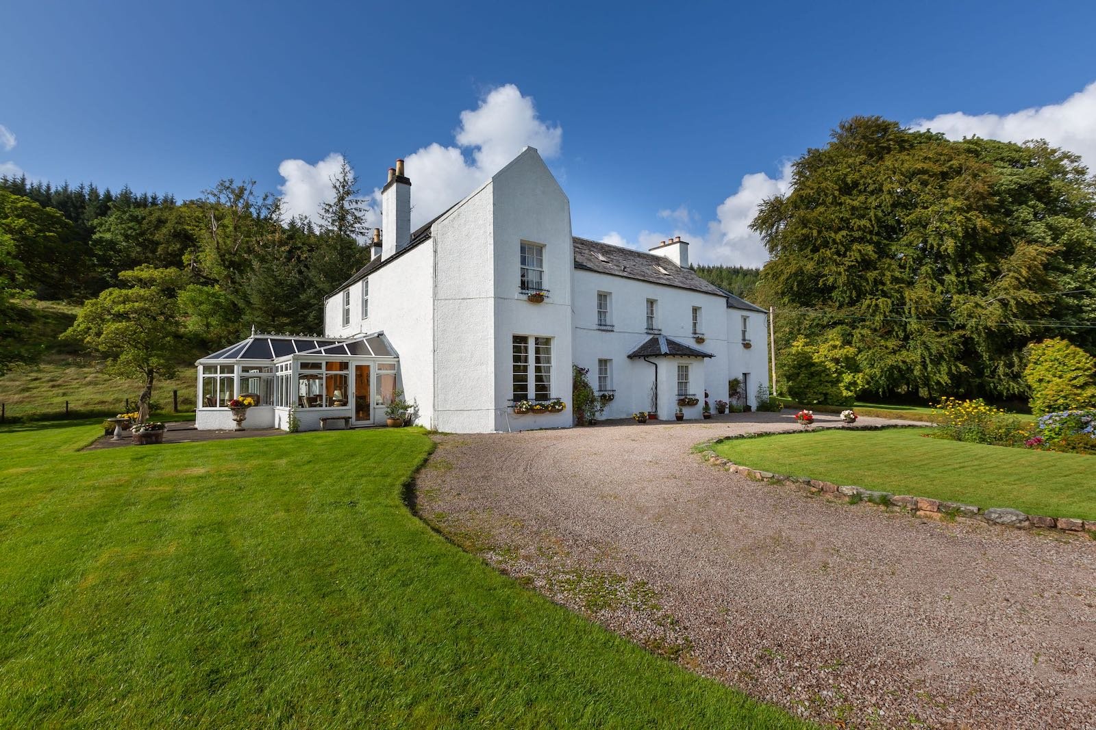 Killean Farmhouse from the garden.
