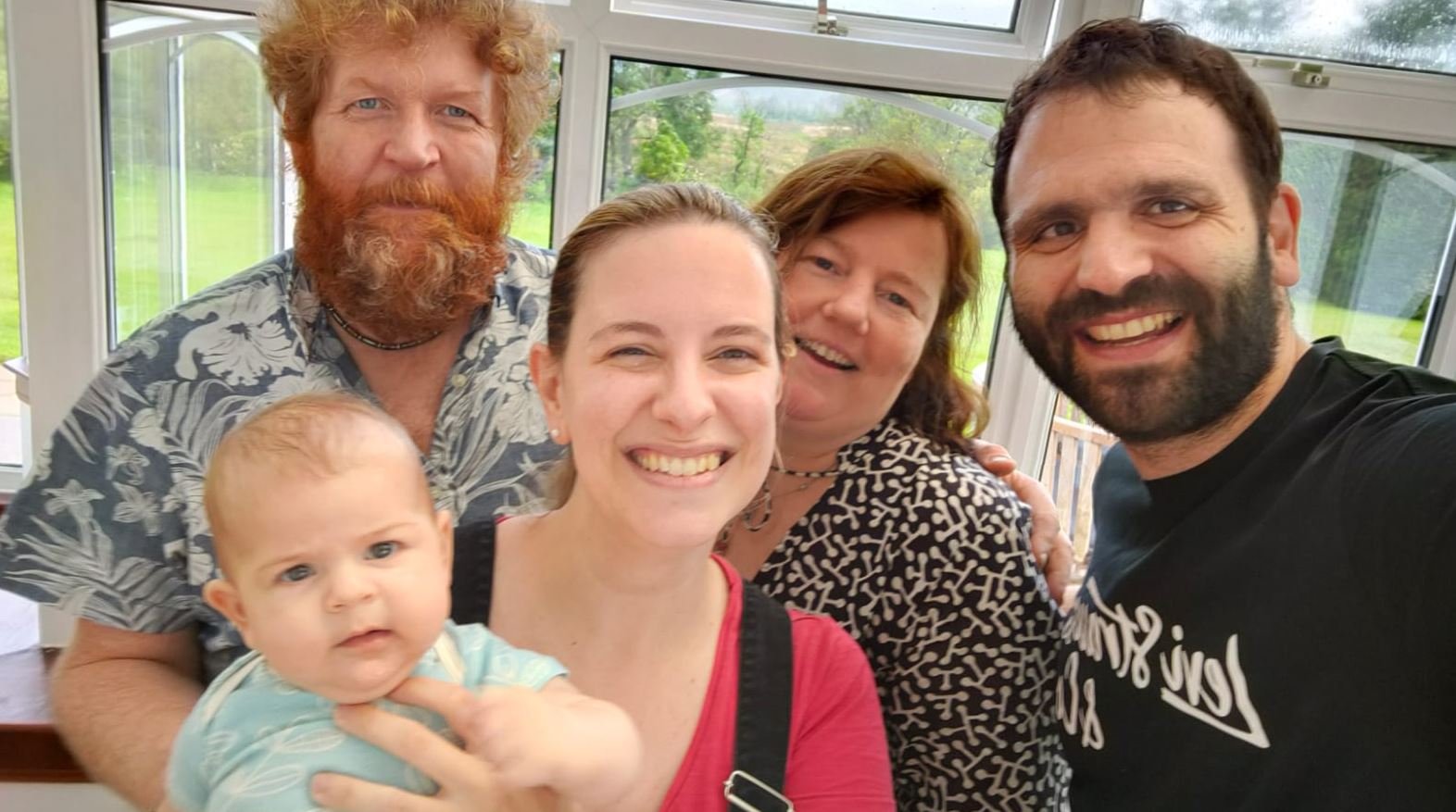 Baby Alba is our youngest guest!